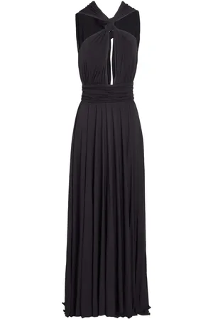 Giambattista Valli Laced knot-detail maxi dress