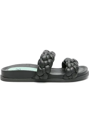 Blue Bird Braided strap flat sandals