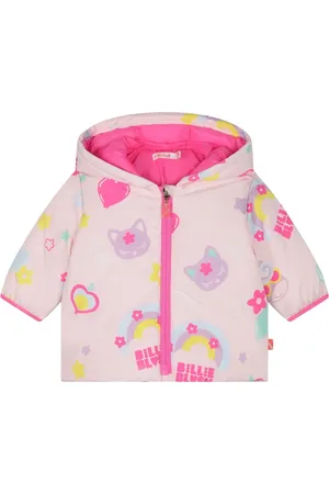 Billieblush Graphic-print padded jacket