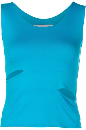 Gloria Coelho Cut-out sleeveless tank top