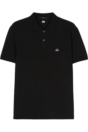 C.P. Company Embroidered logo polo shirt