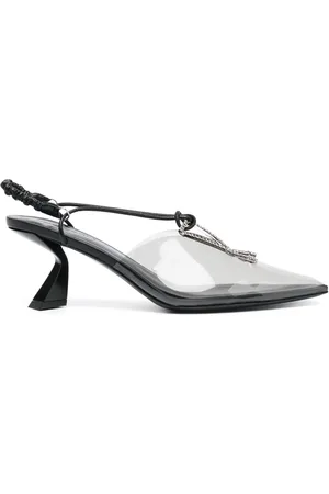 Nensi Dojaka 70mm crystal-embellished pumps