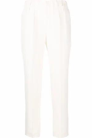 Brunello Cucinelli Cropped slim-fit trousers
