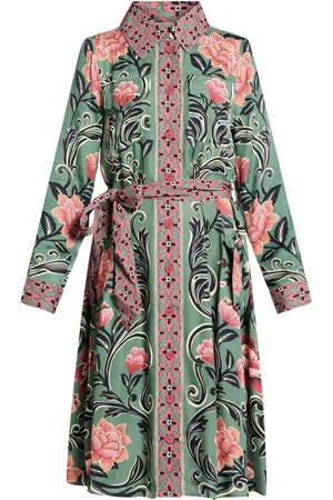 Farm Rio Floral-print midi dress