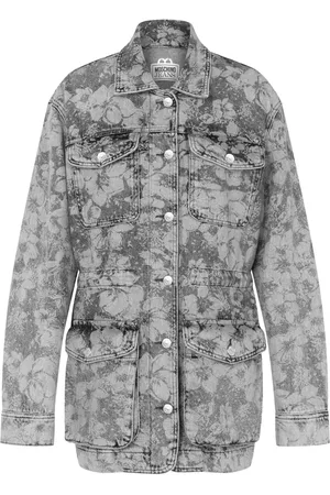 Moschino Floral-print cotton jacket