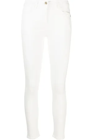 Patrizia Pepe Logo-embellished skinny jeans