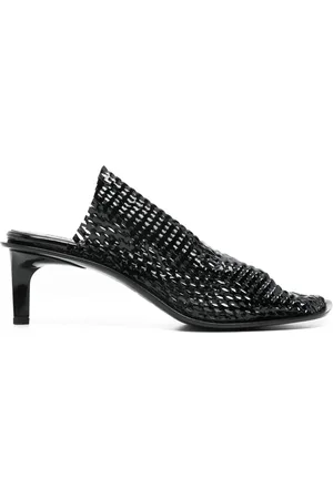 Kenzo 55mm mesh-design mules