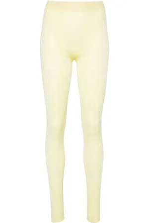 Fabiana Filippi High-waist ribbed-knit leggings