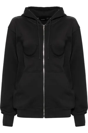 pushBUTTON Cotton zip-up jacket