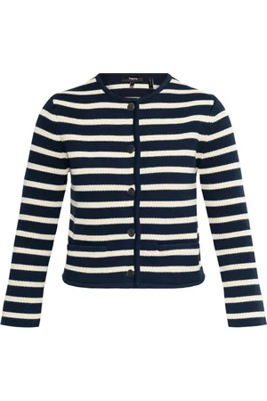 THEORY Striped cardigan