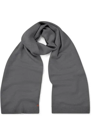 Chinti & Parker Decorative-stitching scarf