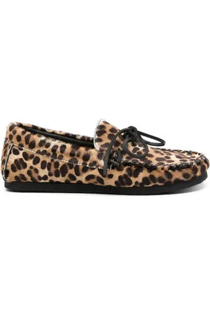 Isabel Marant Fitza leopard-print loafers