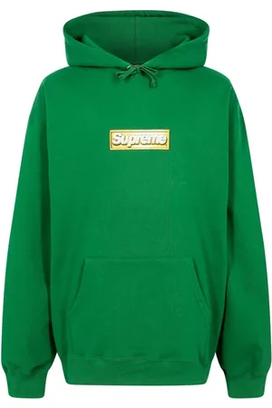Supreme Bling Box Logo drawstring hoodie