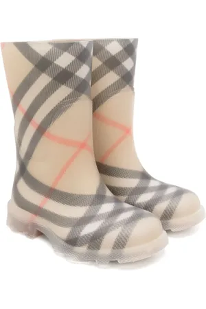 Burberry Check March boots