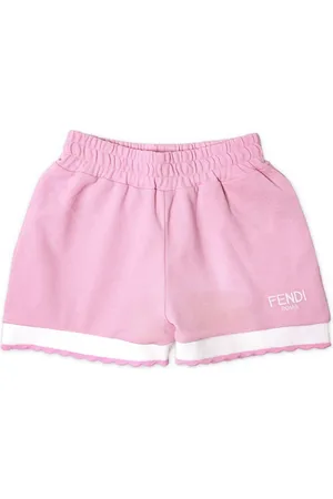 Fendi Logo-embroidered shorts