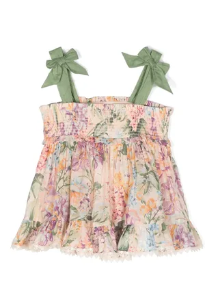 ZIMMERMANN Halliday floral-print dress