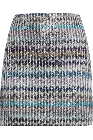 Missoni Zigzag sequin mini skirt