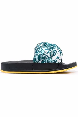 La DoubleJ Treccia slide sandals