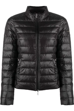 Patrizia Pepe Zip-up logo puffer jacket