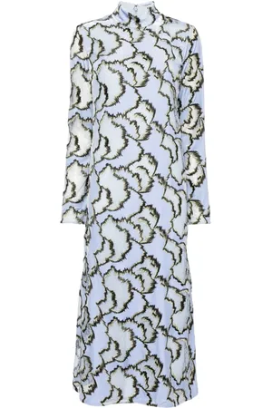 Simkhai Abstract-print shift dress