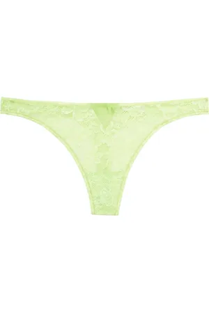 FLEUR DU MAL Le Stretch lace thong
