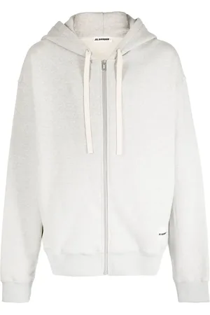 Jil Sander Logo-patch cotton cardigan