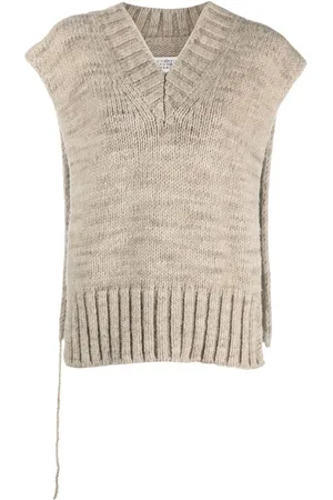 Maison Margiela Botanical Dye knitted vest