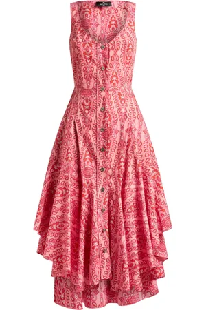 Etro Medallion-motif sleeveless dress