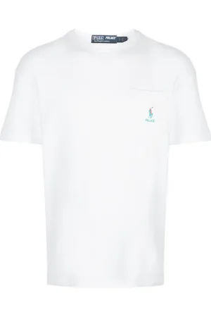 PALACE X Polo Ralph Lauren logo embroidered T-shirt