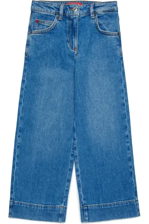 MAX&Co. Kids Wide-leg cropped jeans