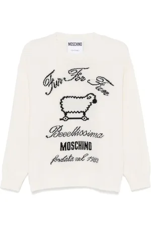 Moschino Intarsia-knit sweater