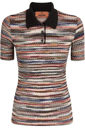 Missoni Striped knitted polo shirt