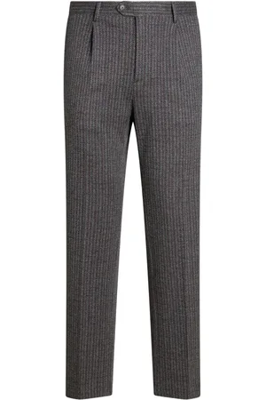 Etro Plaid chino trousers
