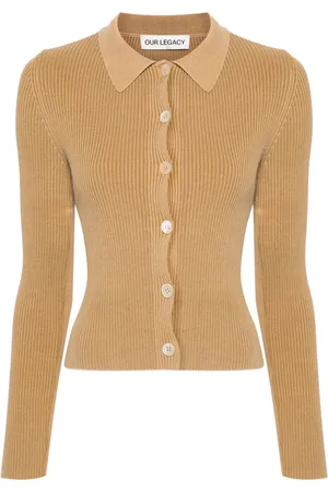 OUR LEGACY Mazzy fine ribbed cardigan