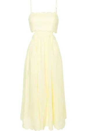 ZIMMERMANN Halliday linen midi dress