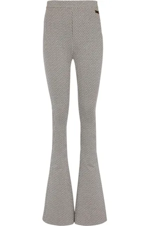Balmain Monogram jacquard flared trousers
