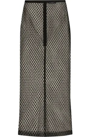 Dolce & Gabbana Mesh pencil skirt