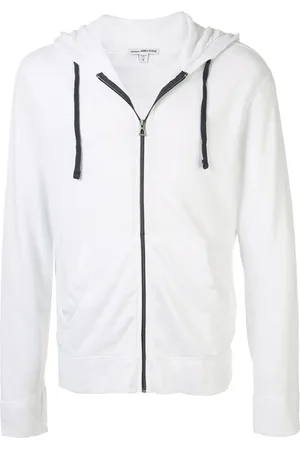James Perse Plain zipped hoodie