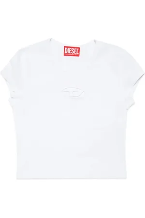 Diesel Tangie Oval D logo cotton T-shirt