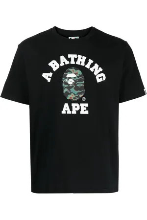 A Bathing Ape Logo-print crew-neck T-shirt