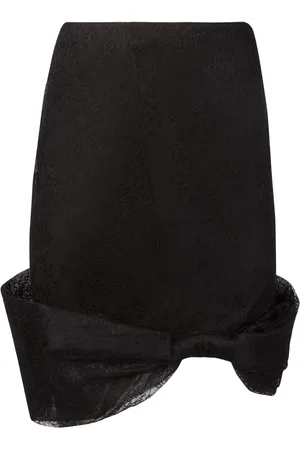 Nina Ricci Lace Bow Skirt