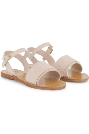 Chloé Logo-embroidered sandals
