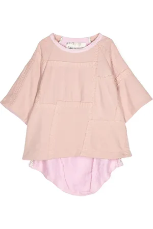 BY WALID Patchwork cotton t-shirt