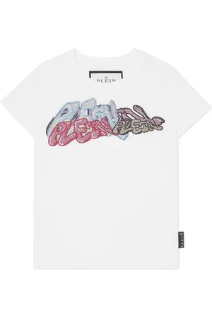Philipp Plein Crystal-embellished cotton T-shirt