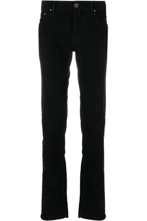 Jacob Cohen Bard velour stretch-cotton trousers