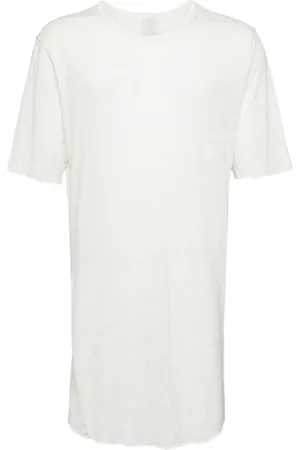 ISAAC SELLAM EXPERIENCE Zip-detailing linen T-shirt