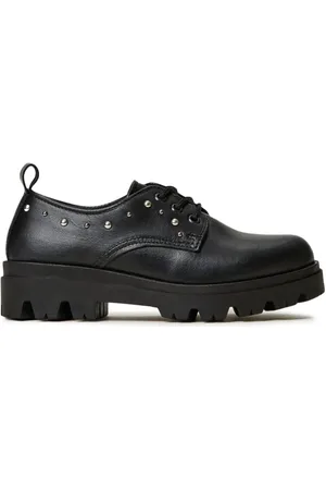 Twin-Set Leather lace-up shoes