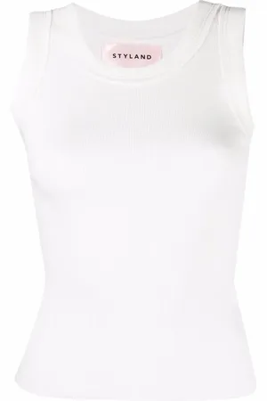 Styland Organic cotton-blend vest top