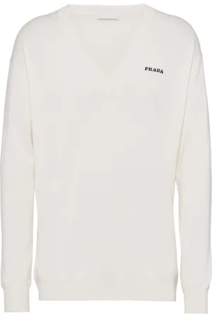 Prada V-neck cashmere jumper