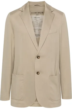 Circolo Piqu??-weave blazer